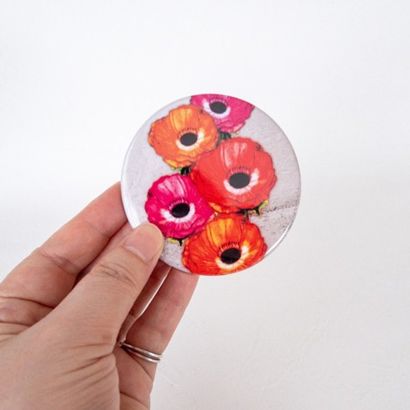 手镜（银莲花，76mm尺寸） - 其他 - 其他金属 