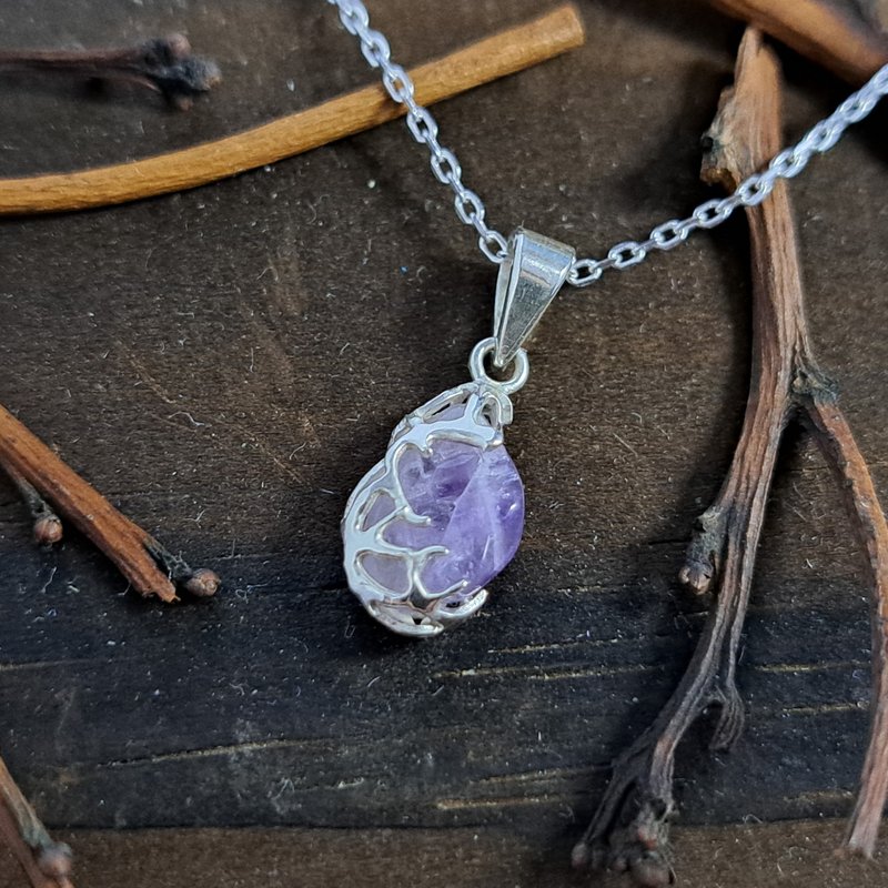 【简约系列】宝裹之心No.8 - 项链 - 银 