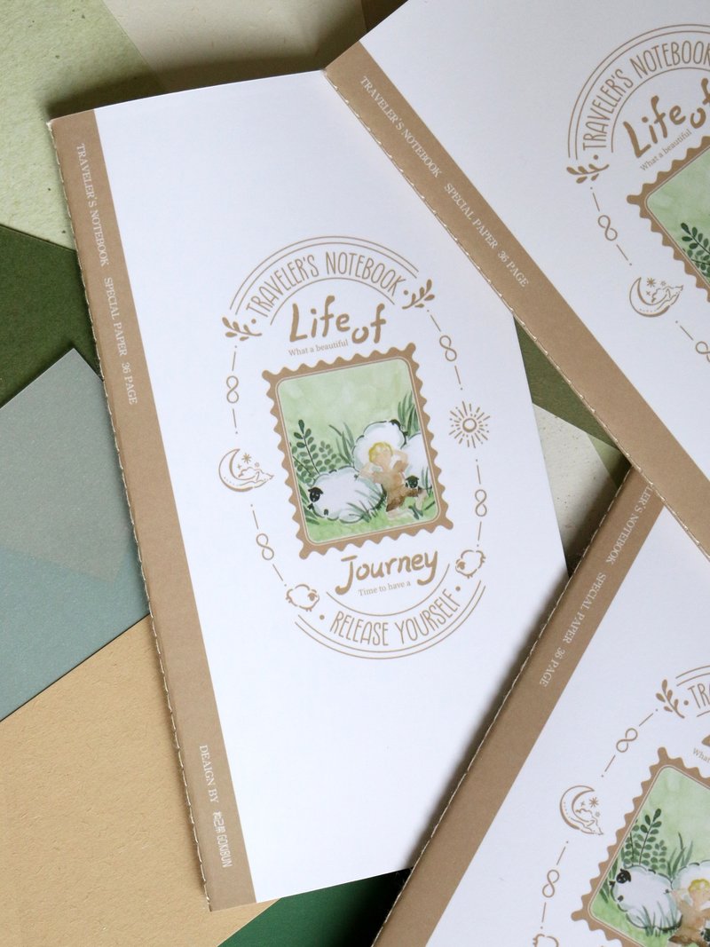 Travel Notebook旅行手帐特种纸内芯本 - 笔记本/手帐 - 纸 