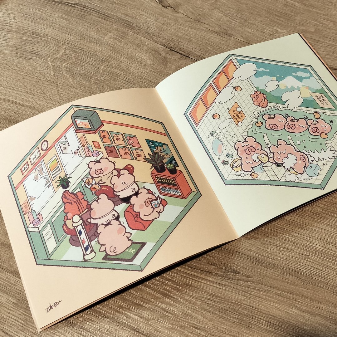 小猪 插画集 - 刊物/书籍 - 纸 