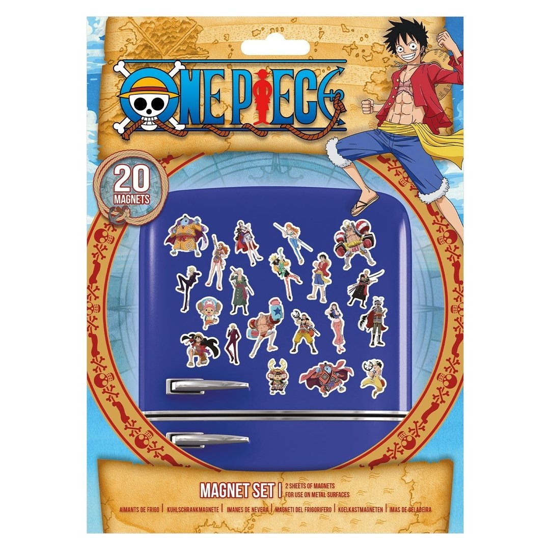 【ONE PIECE】英国进口磁铁组 - 冰箱贴/磁贴 - 其他材质 多色