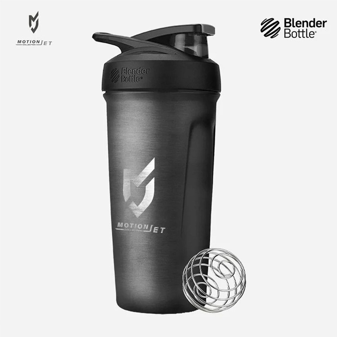 MJC & Blender Bottle 不锈钢联名水壶 24 oz -钢铁灰 (MJC独家) - 保温瓶/保温杯 - 不锈钢 灰色