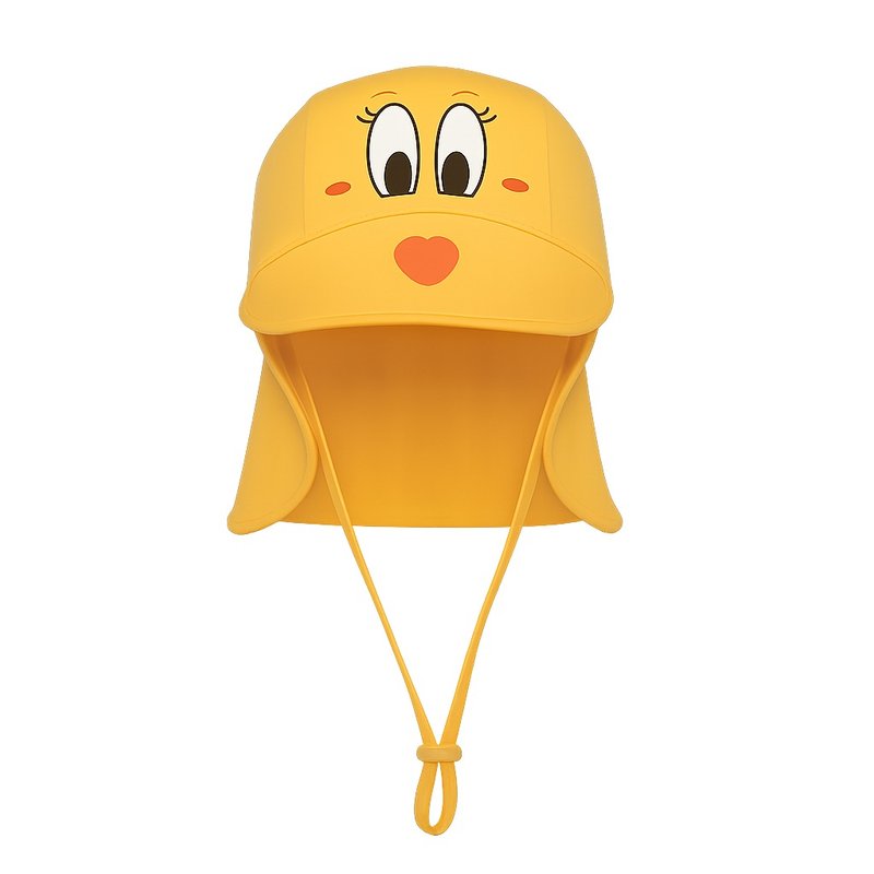 Peep Peep Sun Protection Swim Hat - 泳衣/游泳用品 - 聚酯纤维 黄色