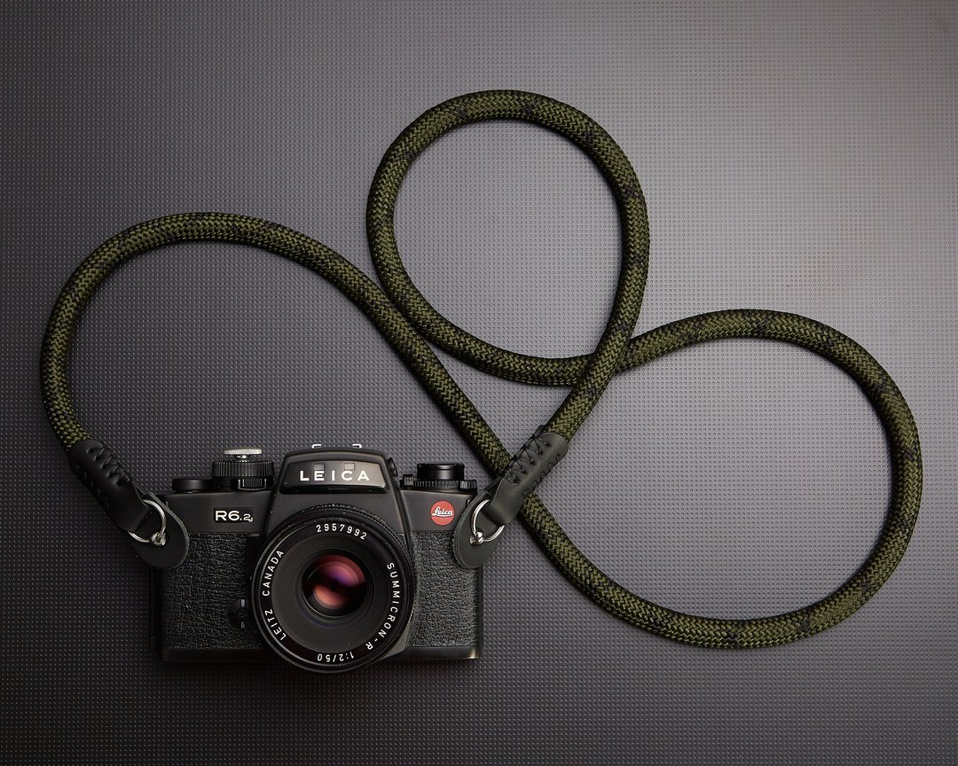 11mm Climbing Rope Camera strap (Hunter Python) - 相机 - 聚酯纤维 绿色
