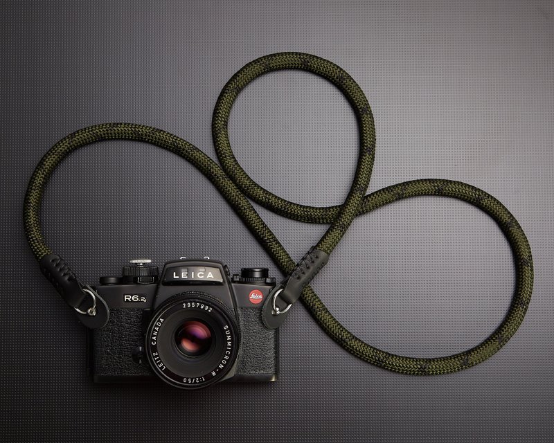 11mm Climbing Rope Camera strap (Hunter Python) - 相机 - 聚酯纤维 绿色