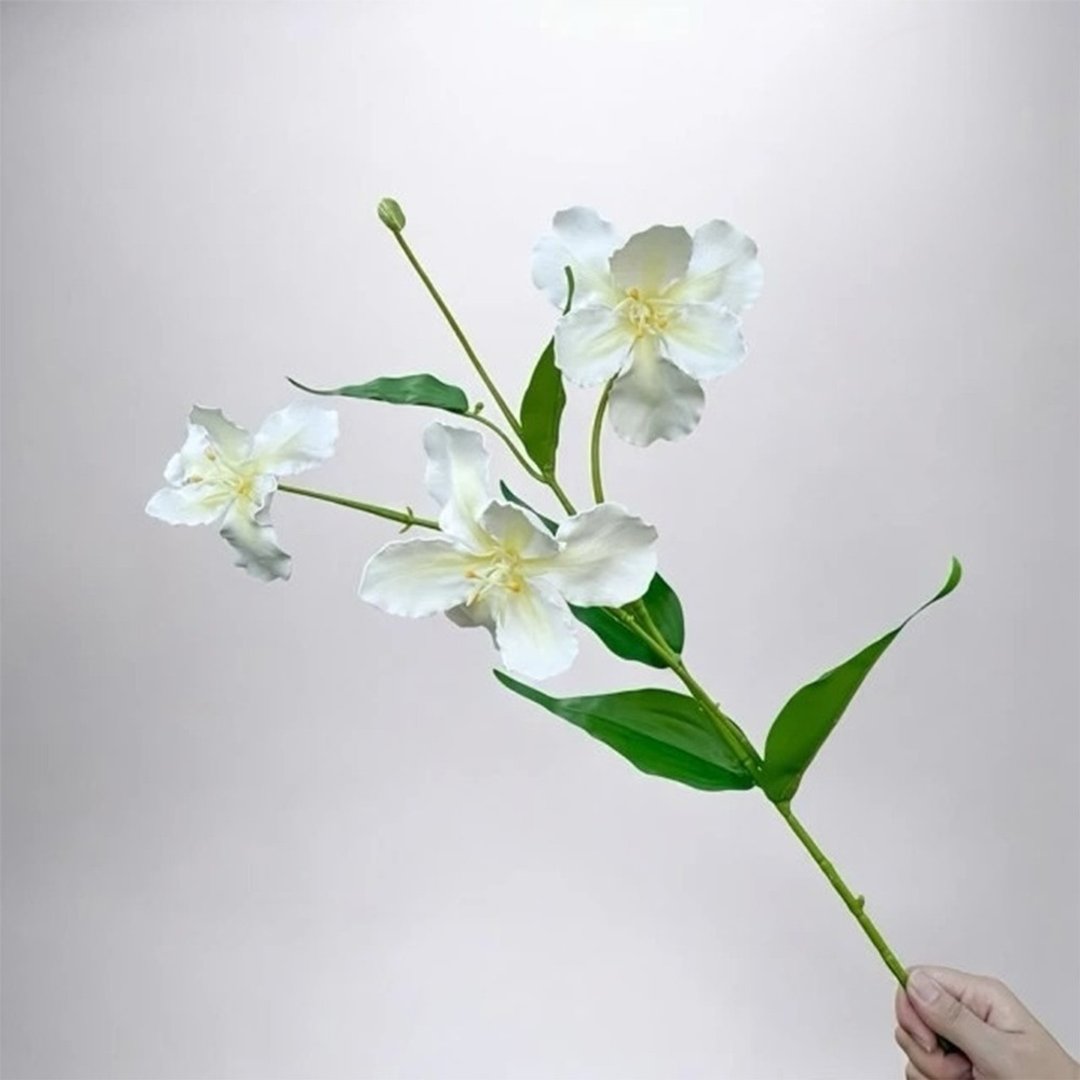 莫内花园爱丽丝鸢尾花伊莉莎白仿真花花材 (1 入组) - 摆饰 - 塑料 黄色