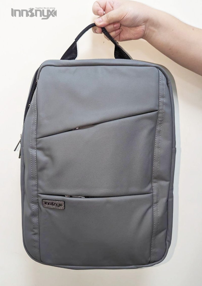INNONYX RPVB 14寸 笔电后背包 X ESG永续环保背包 X GRS环保回收 - 电脑包 - 环保材料 灰色