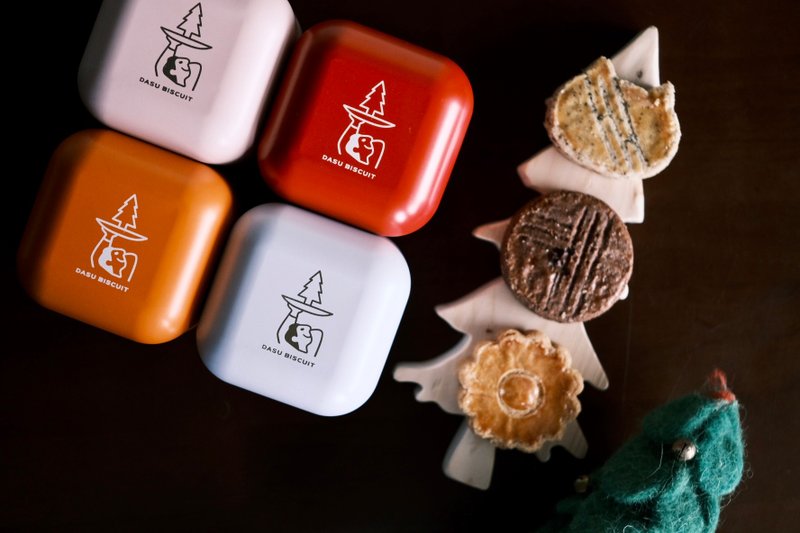 \ 包邮 / 圣诞礼盒 小柿子珠宝盒 猫咪 酥厚 奶油饼 布列塔尼 - 蛋糕/甜点 - 其他材质 红色