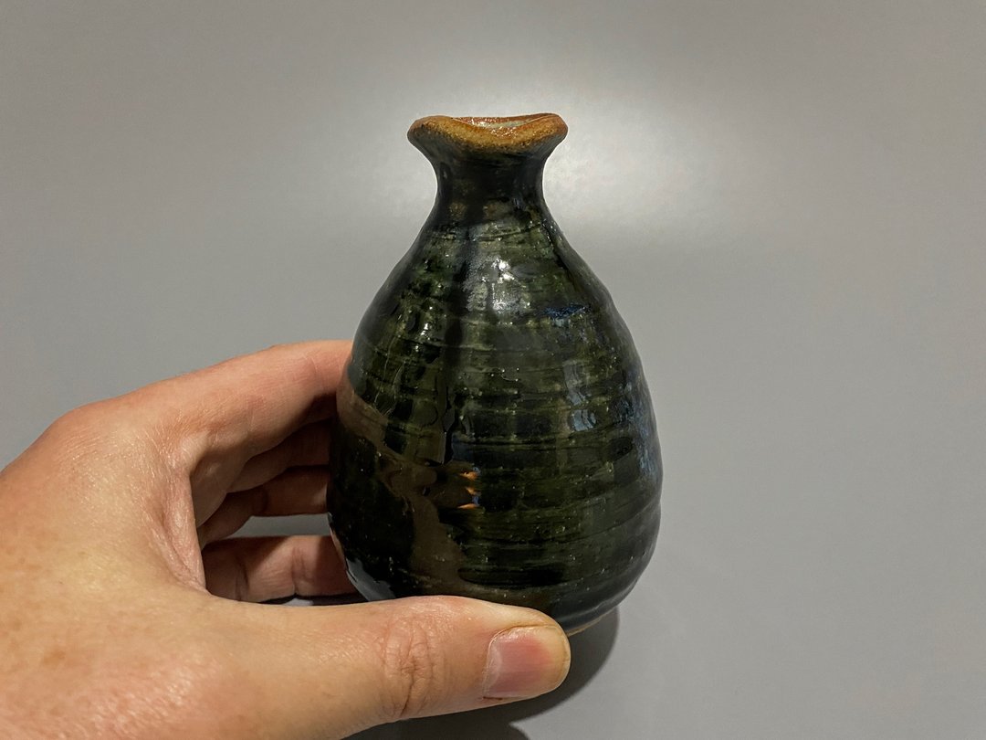 Sake Tokkuri - 花瓶/陶器 - 陶 