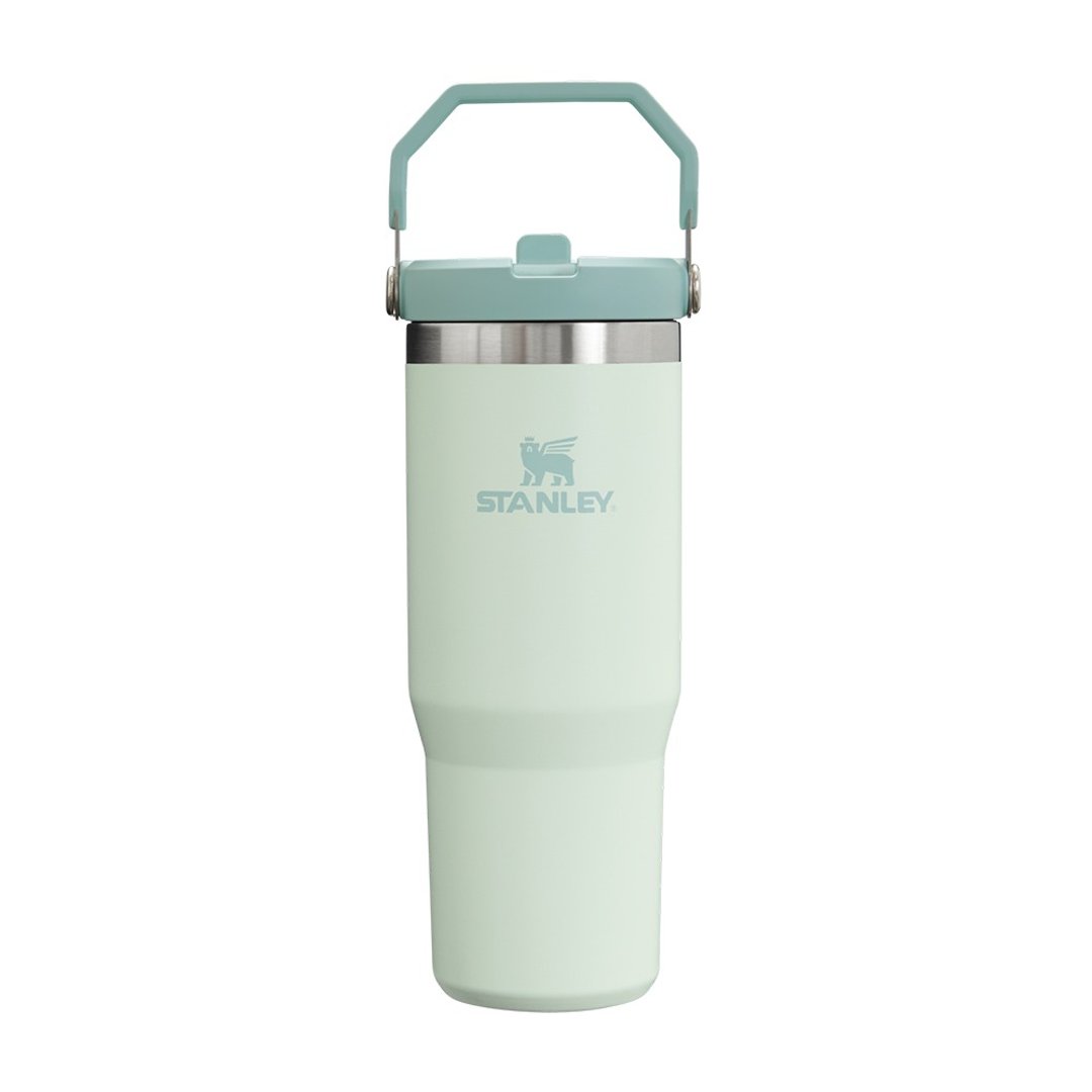 STANLEY 经典系列 IceFlow 手提吸管杯 0.88L / 鼠尾草绿 - 保温瓶/保温杯 - 不锈钢 多色