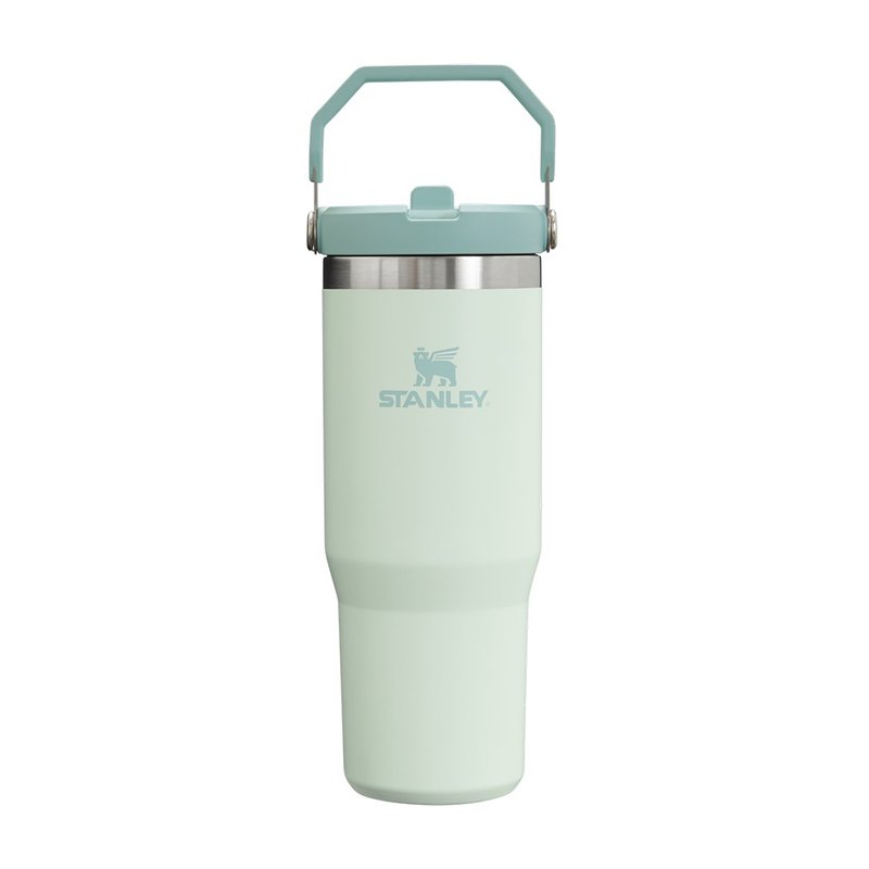 STANLEY 经典系列 IceFlow 手提吸管杯 0.88L / 鼠尾草绿 - 保温瓶/保温杯 - 不锈钢 多色