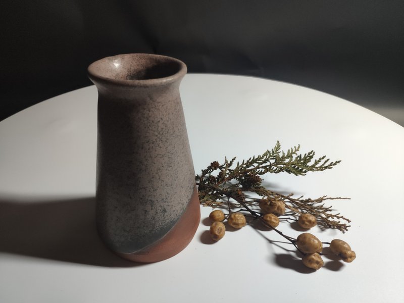 27号 小花瓶 - 花瓶/陶器 - 陶 卡其色