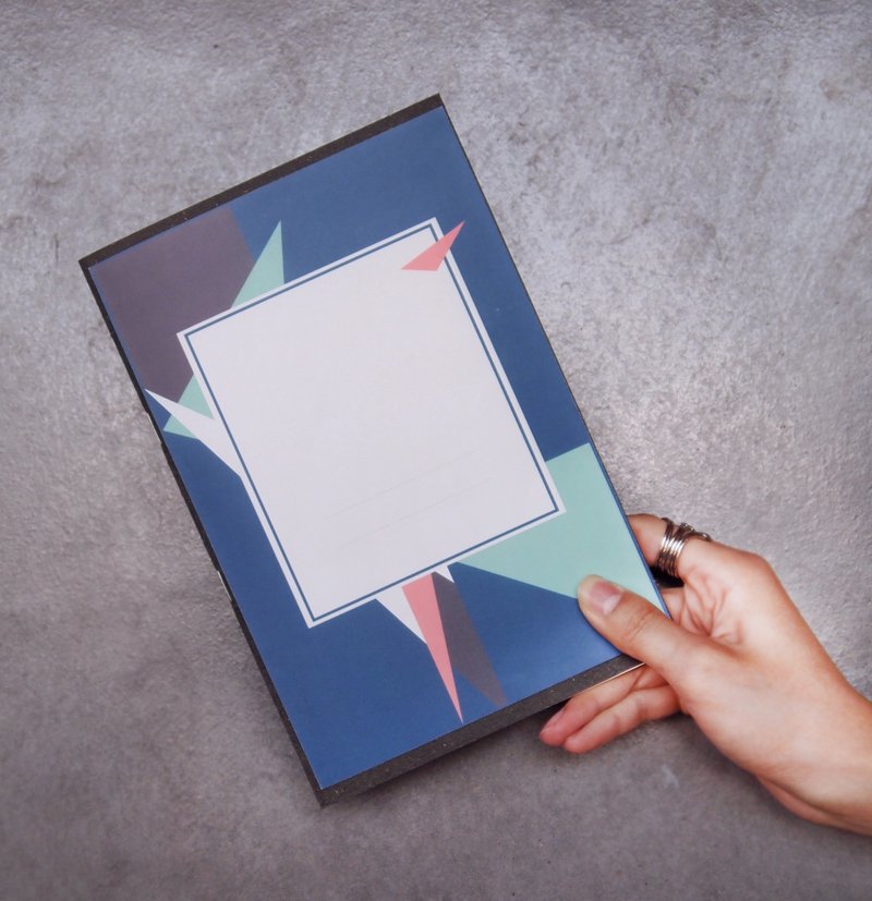 2816 专属封面贴纸 / 万蓝绿中一点红 - 贴纸 - 纸 多色