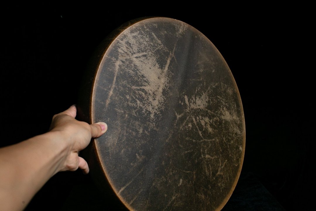 土耳其 框鼓 Tar 萨满鼓 阿拉伯 疗愈乐器 世界音乐 frame drum - 吉他/乐器 - 其他材质 