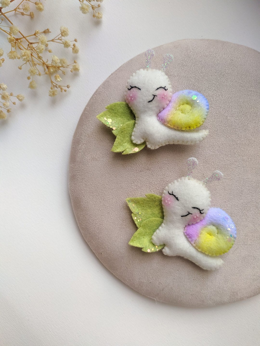 Baby headband, hair clip, baby girl headband, girl hair accessories, kawaii snal - 婴儿饰品 - 其他材质 多色