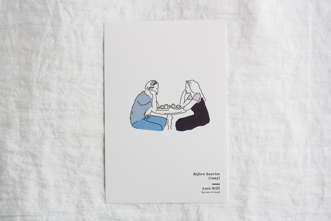 Love Still The Postcard - I'm gonna call my friend in Paris - 卡片/明信片 - 纸 白色