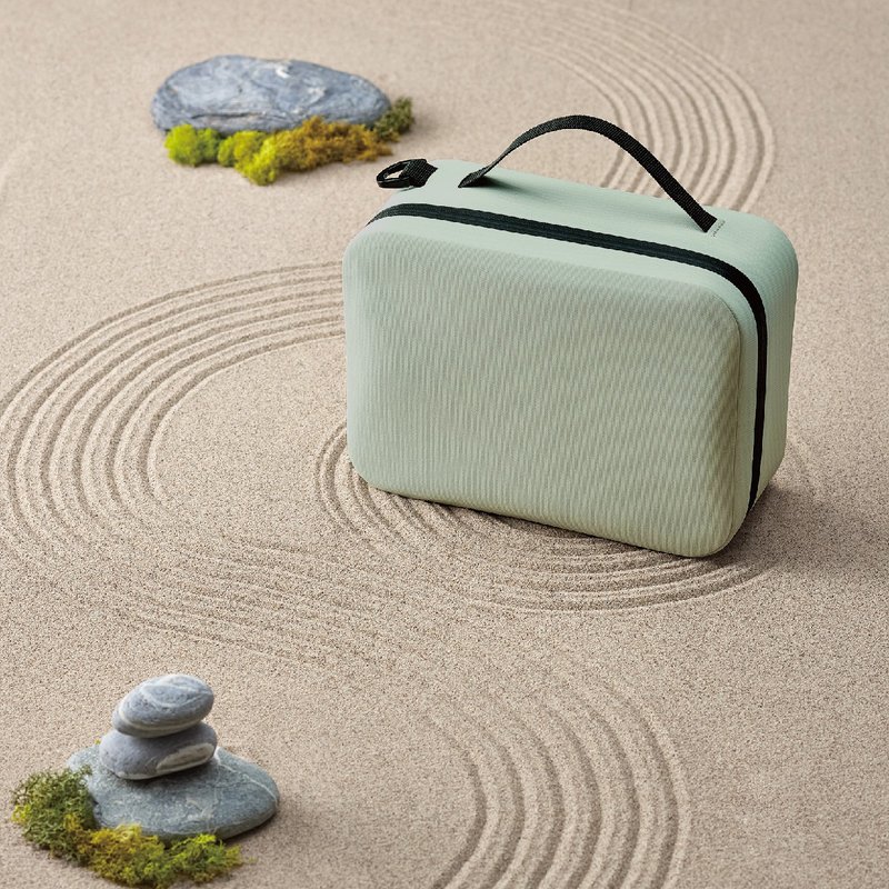 防水 盥洗包 - 沙漠绿  (化妆包/旅行收纳/收纳包/旅行包/3C收纳) - 化妆包/杂物包 - 防水材质 绿色