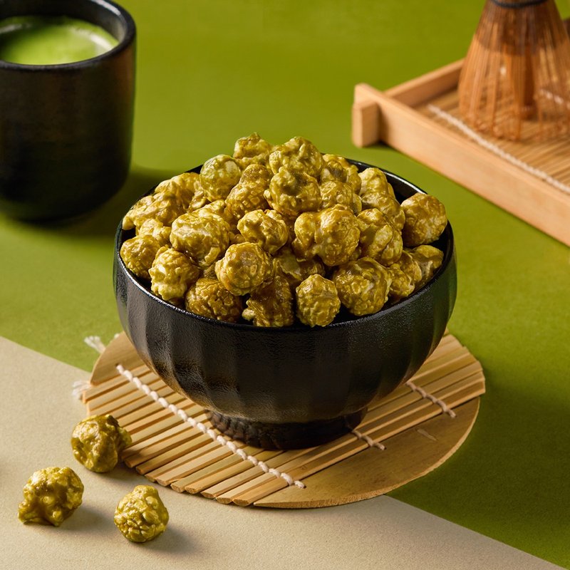【抹茶季全新风味】CANDY POPPY菓糖爆米花 | 静冈抹茶 - 蛋糕/甜点 - 其他材质 绿色
