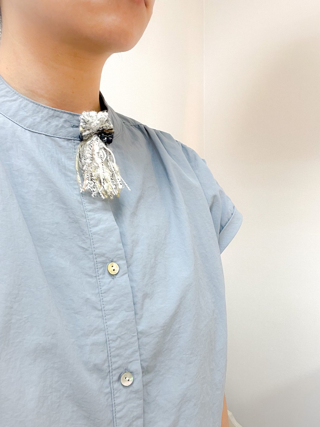 实体 | 台北 | 手作迷你梭织别针组合 | Weaving 2 type Brooches - 编织/羊毛毡/布艺 - 棉 