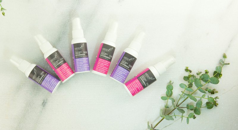 【港澳包邮区】天然宝贝 防蚊长效喷雾(户外3+室内3) 小黑蚊也有效 - 防蚊用品 - 精油 紫色