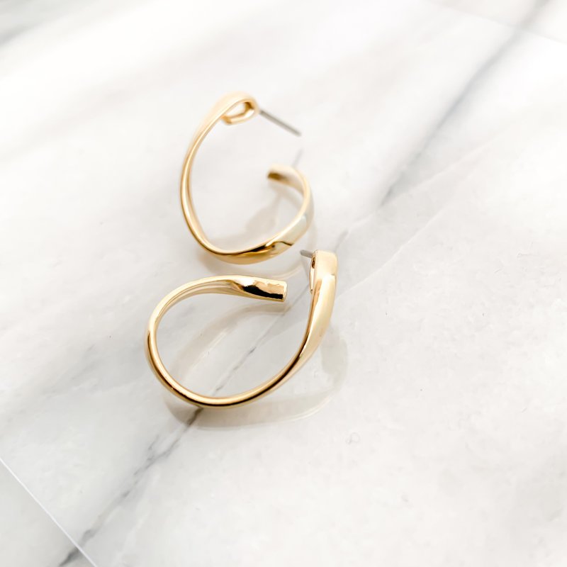 项链 金属串珠长项链 - 长链 - 其他金属 金色