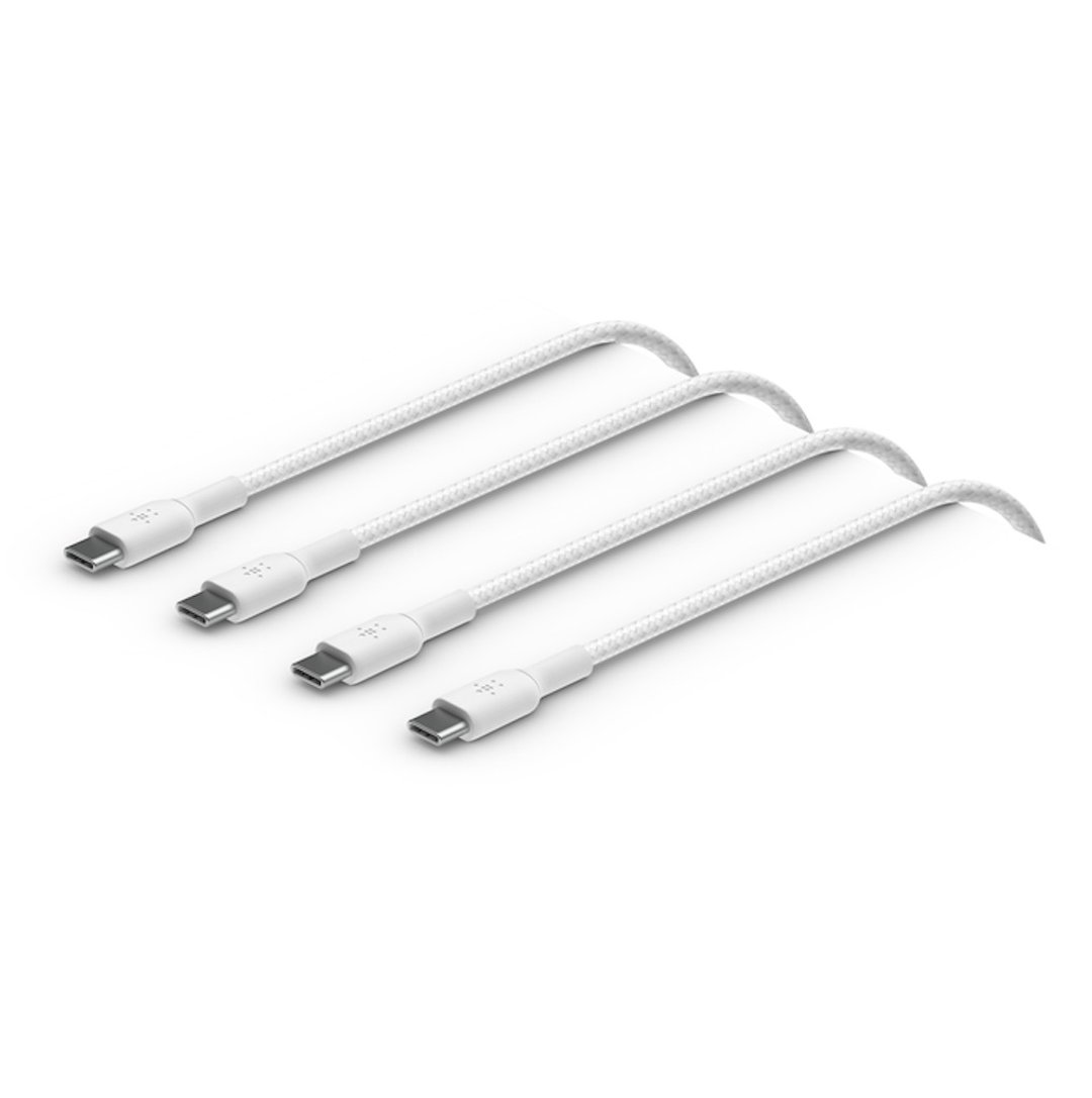 BoostCharge USB-C 至 USB-C 编织充电线缆 2米 2条 - 充电宝/传输线 - 其他材质 