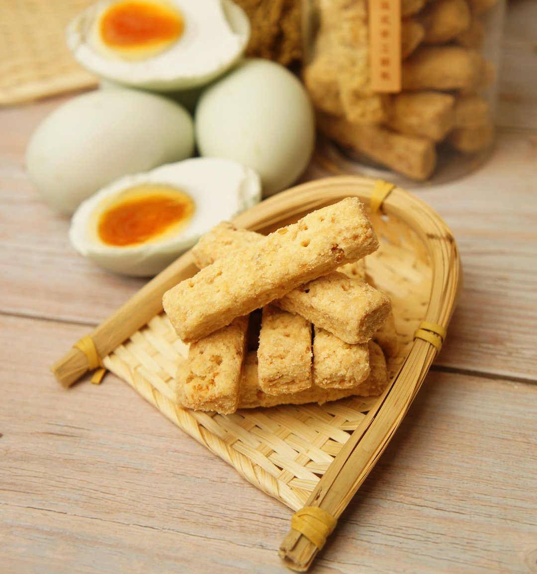 【午后小食光】咸蛋黄荞麦棒 - 手工饼干 - 新鲜食材 