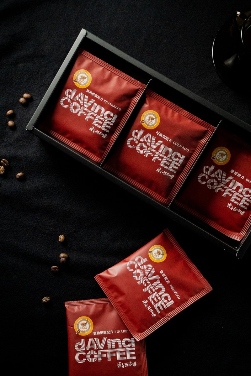 咖啡礼盒 意大利3金奖认证 义式 - 咖啡 - 新鲜食材 红色