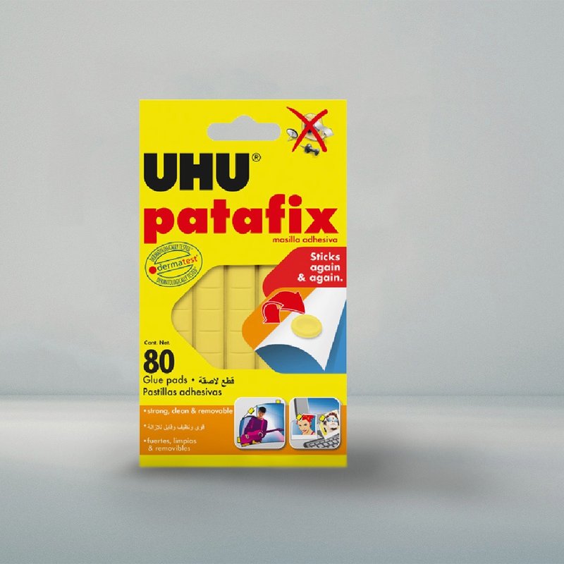德国 UHU 万用贴土/黄 60G -1入 (原厂正货) - 其他 - 其他材质 黄色