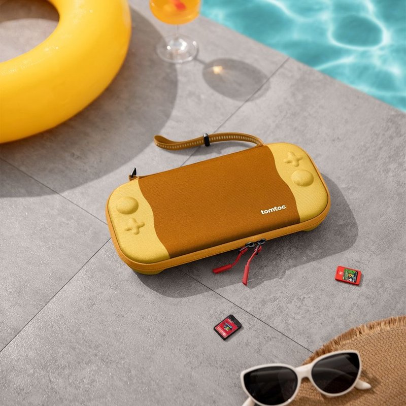 Tomtoc 玩家首选二代 Switch 2 主机收纳包 香蕉奶昔 - 其他 - 聚酯纤维 黄色