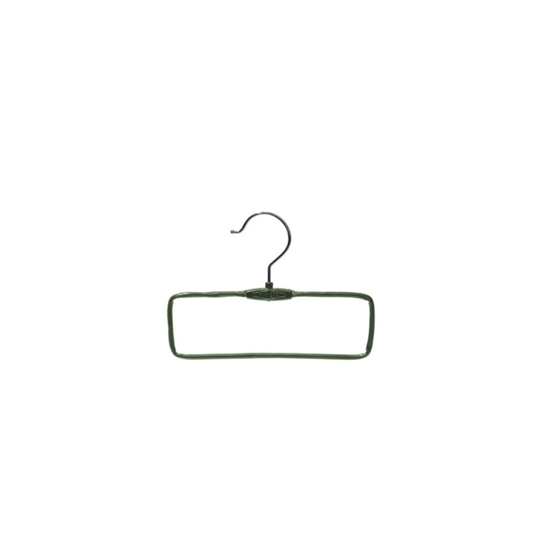 PLASTIC COATED WIRE HANGER Towel 10 pcs 塑料涂层毛巾架-10支 - 衣架/挂勾 - 不锈钢 绿色