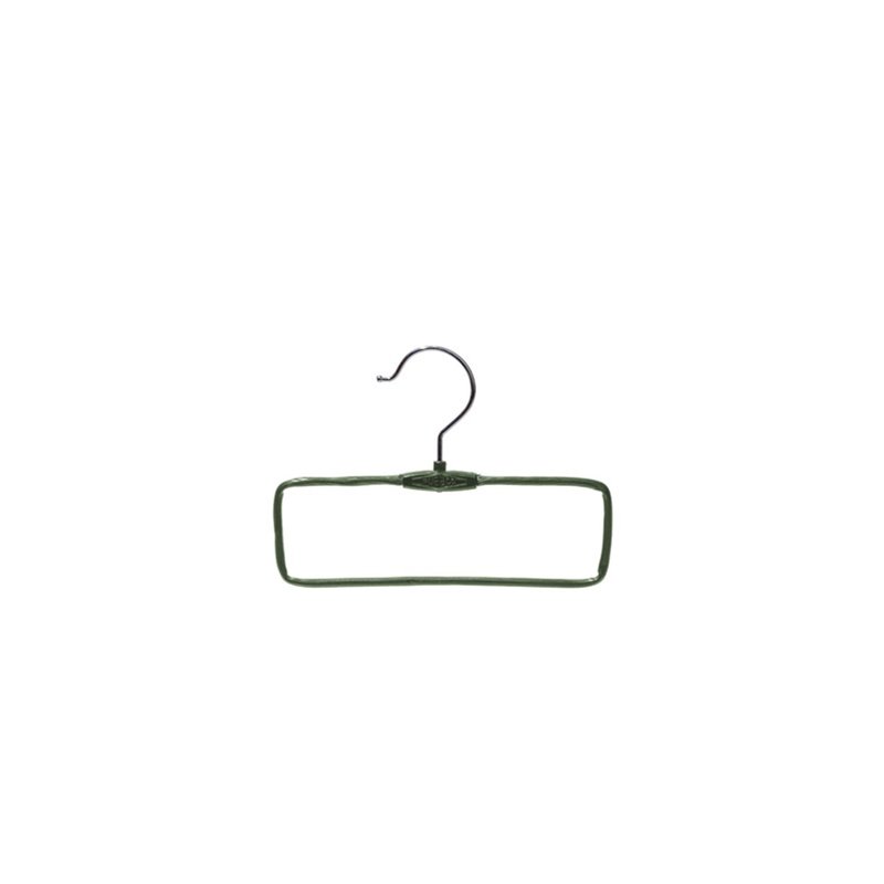 PLASTIC COATED WIRE HANGER Towel 10 pcs 塑料涂层毛巾架-10支 - 衣架/挂勾 - 不锈钢 绿色