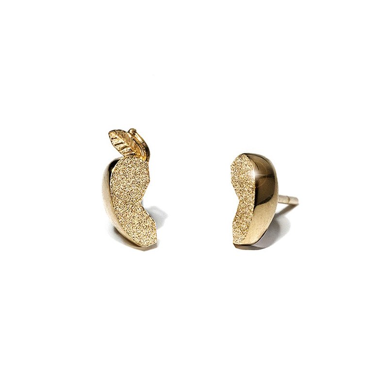 切片苹果迷你耳环 14k - 耳环/耳夹 - 其他金属 多色
