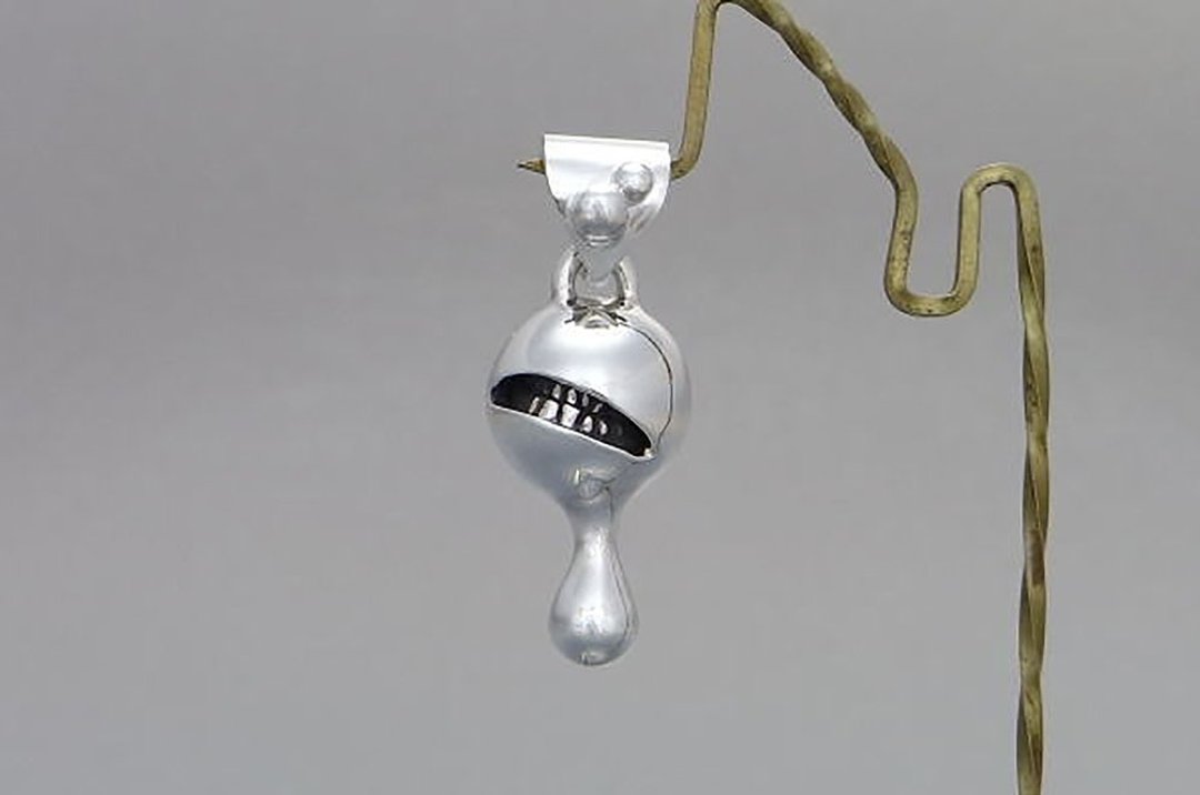 juicy anti smile S_P1 (s_m-P.34) only pendant top without a chain 沒有銀鍊 - 项链 - 纯银 银色