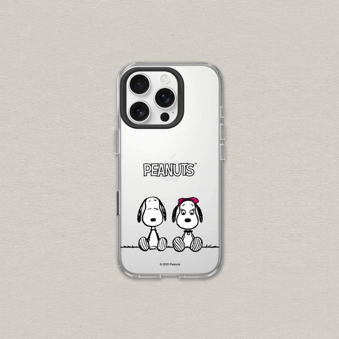 Clear透明防摔手机壳∣Snoopy史努比/With Belle for iPhone - 手机壳/手机套 - 塑料 透明