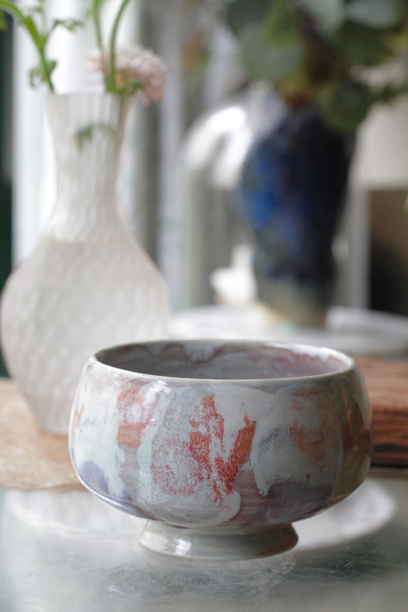 手拉坏爵士女伶陶碗/茶碗/茶杯 - 茶具/茶杯 - 陶 粉红色