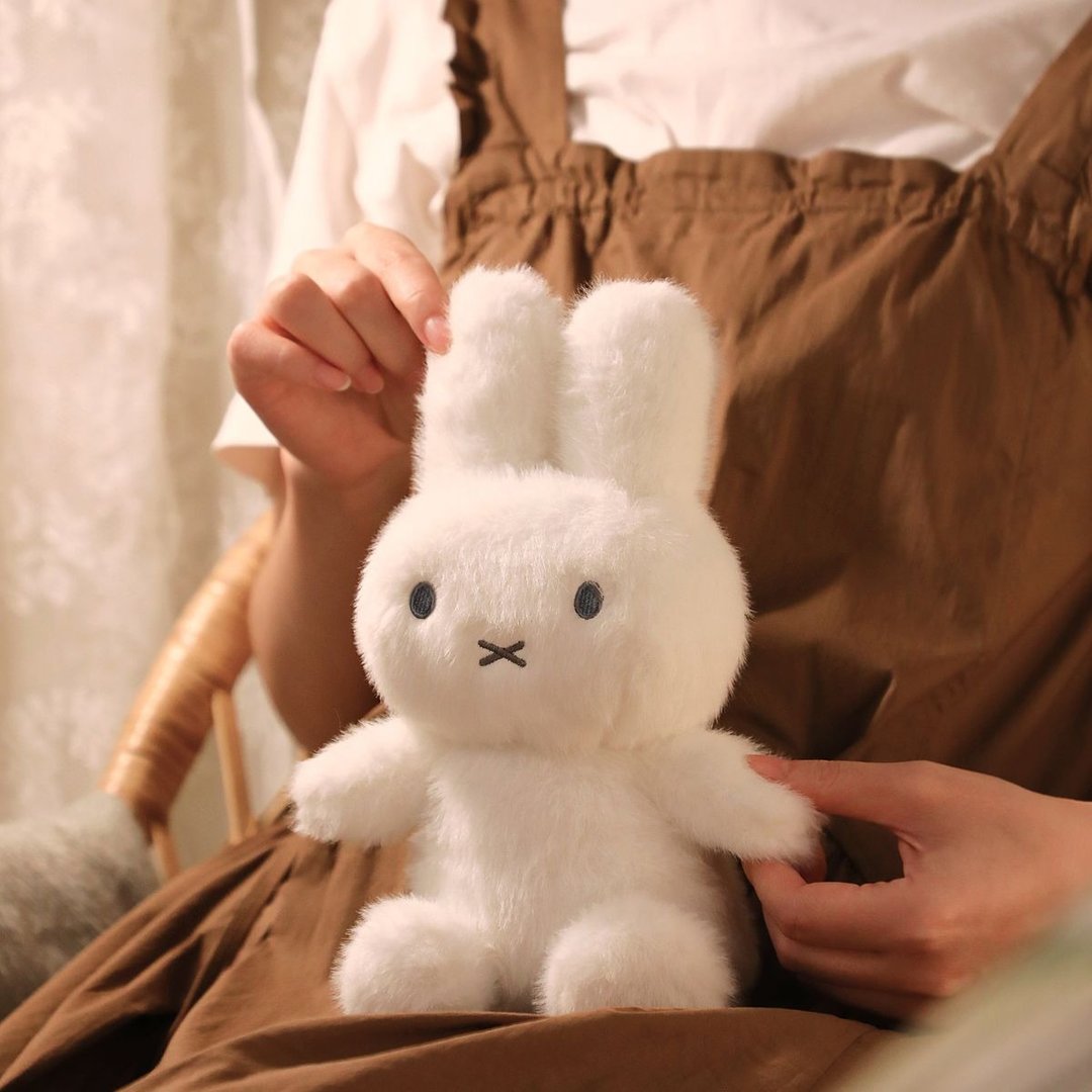 miffy 25cm 长毛绒公仔 白色 - 玩偶/公仔 - 棉 白色
