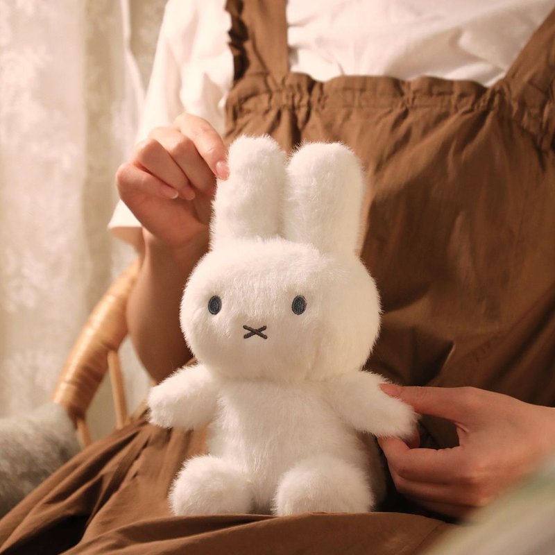 miffy 25cm 长毛绒公仔 白色 - 玩偶/公仔 - 棉．麻 白色
