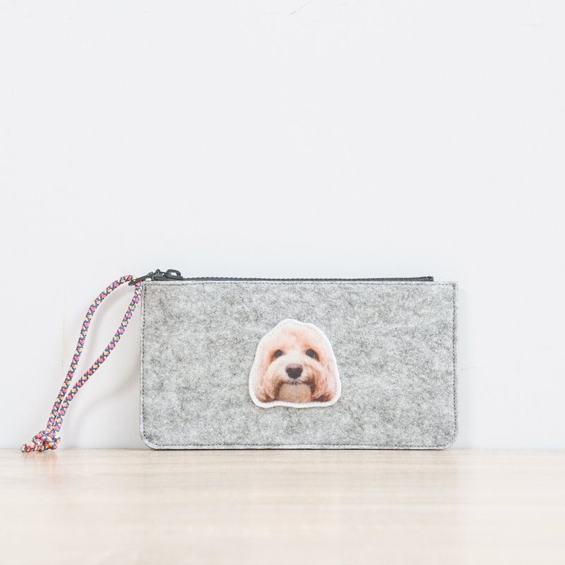 定制化 宠物 毛呢/毛毡 小钱包 - 零钱包 - 其他材质 