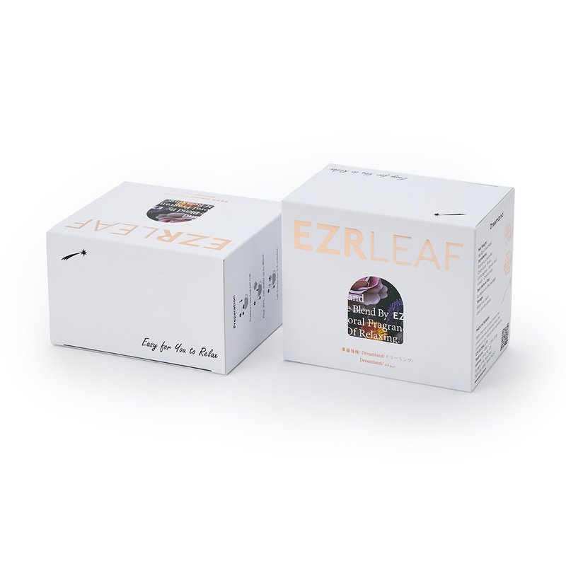 一泽茶【EZR Leaf】无咖啡因/梦游仙境/8入盒装/12入袋装/散茶50g - 茶 - 植物．花 