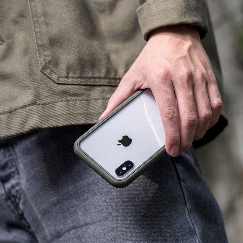 Mod NX边框背盖两用手机壳/军绿 for iPhone 系列 - 手机配件 - 塑料 绿色