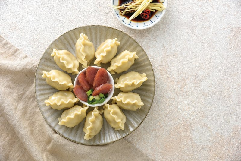 【黑桥牌】香肠猪肉水饺 - 熟食小吃 - 其他材质 橘色