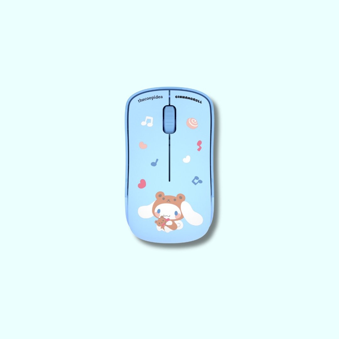 Cinnamoroll x thecoopidea CLICKY 无线鼠标 - 数码小物 - 其他材质 蓝色