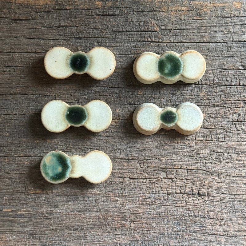 几何筷架_匙置 - 筷子/筷架 - 陶 白色