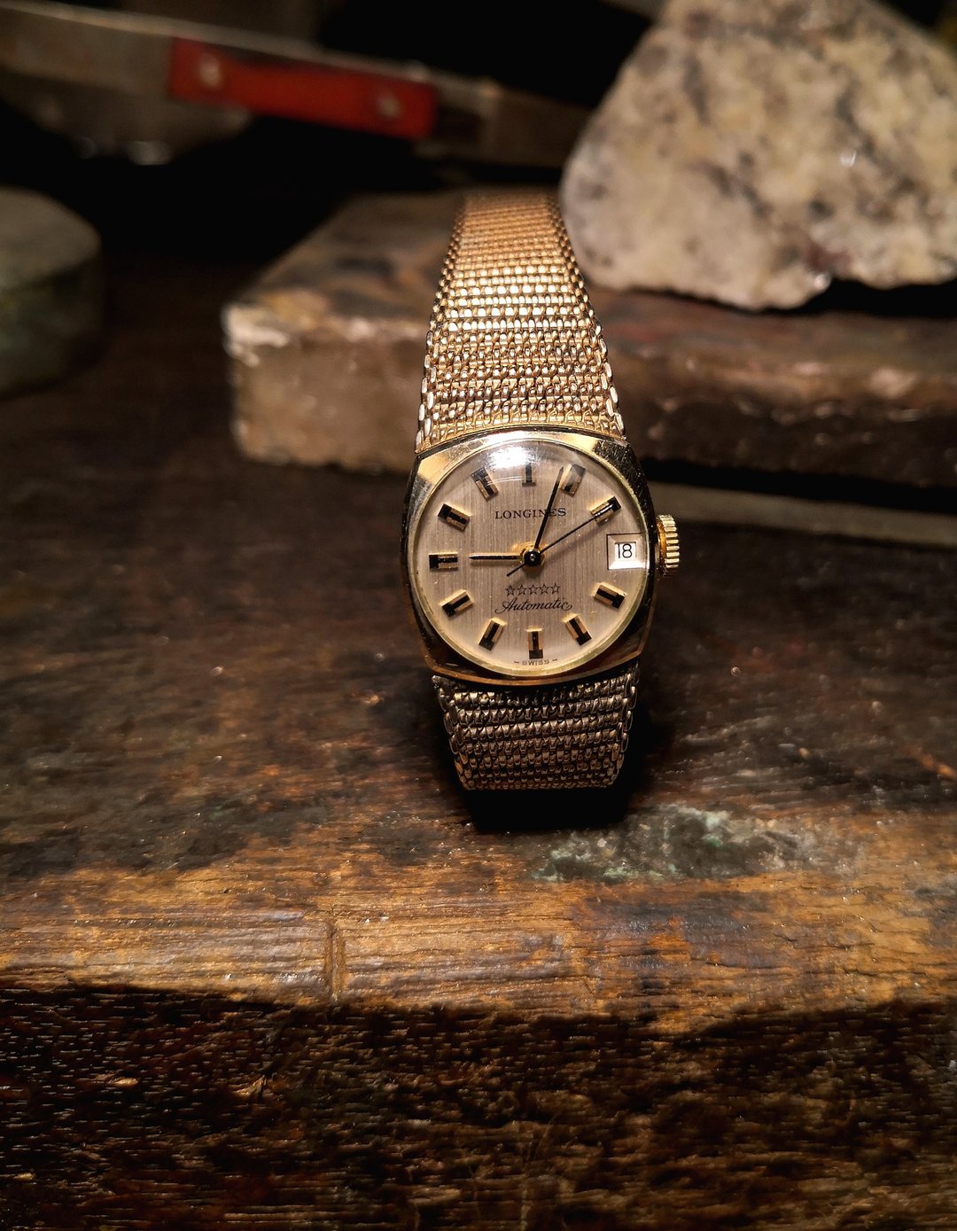 Longines 浪琴 1970s/10K包金/自动上链/仕女表/ - 女表 - 其他金属 金色