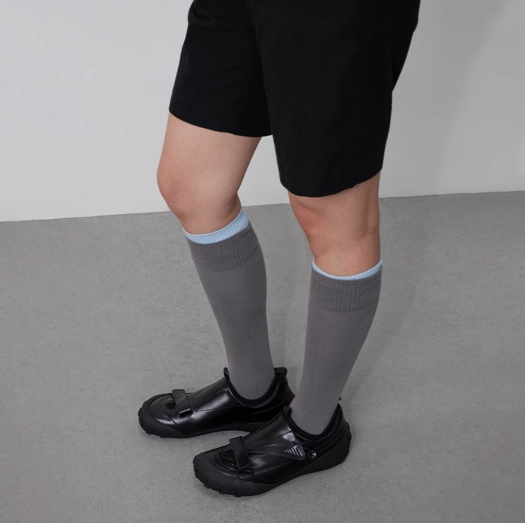 Racing Shoes 赛车轮胎底鞋 - 男款皮鞋 - 真皮 黑色
