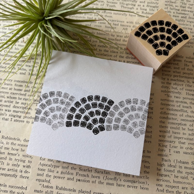 普通鹅卵石印章 - 印章/印台 - 橡胶 