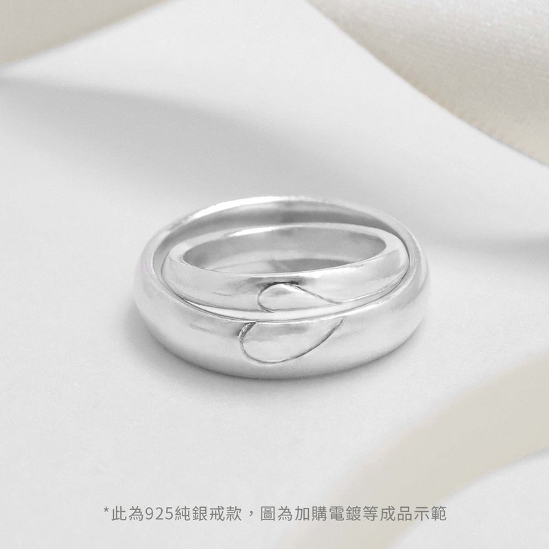 金工课程【情深轻语戒】手作对戒/文化币/外语教学可/1人可 - 金工/饰品 - 纯银 
