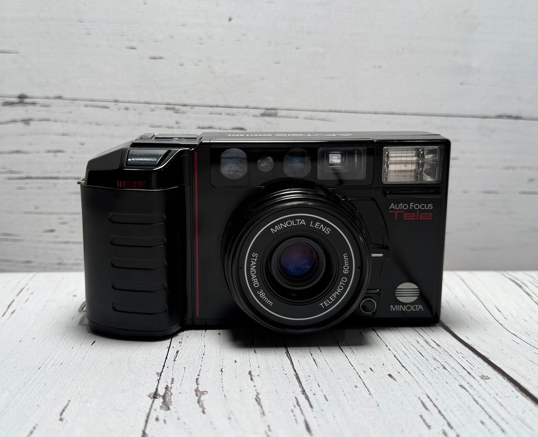 菁桐照相馆 MINOLTA Auto FOCUS Tele 底片相机 现货 - 相机 - 其他金属 黑色