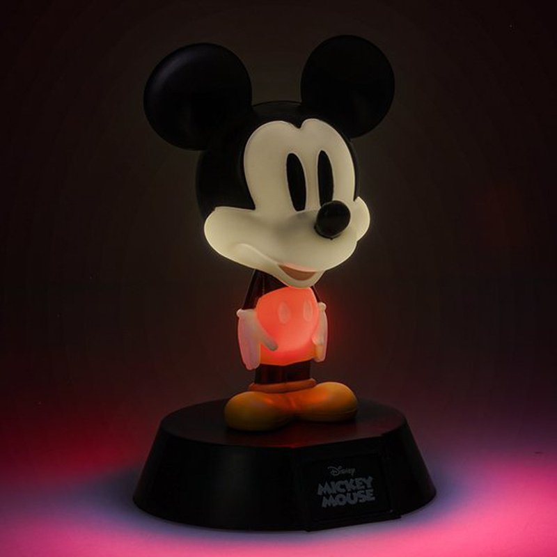 Disney 迪士尼  Mickey Mouse 复刻版米老鼠 造型 ICON 小夜灯 - 灯具/灯饰 - 塑料 